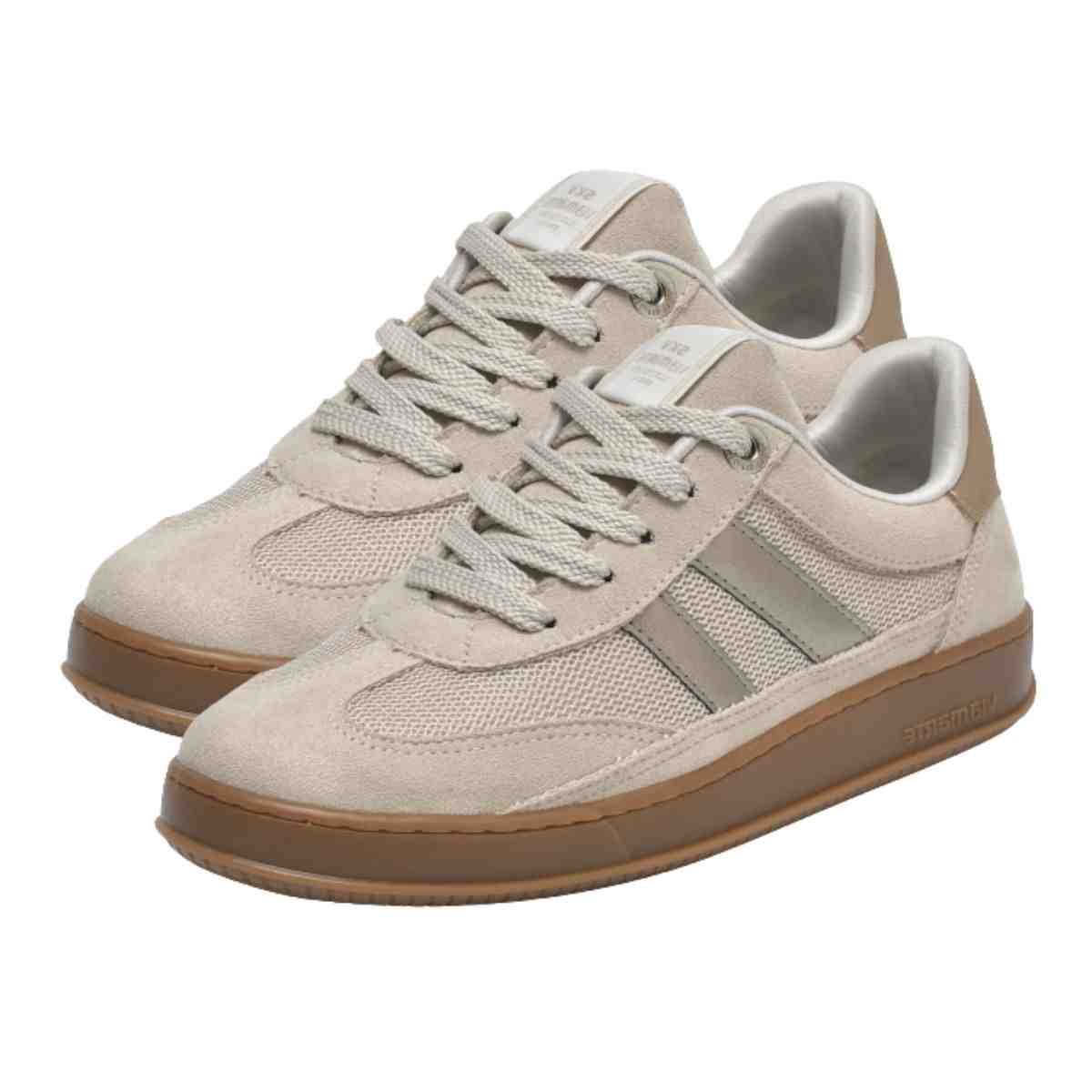 Tênis Casual Feminino Via Marte Porcelana Bege 5