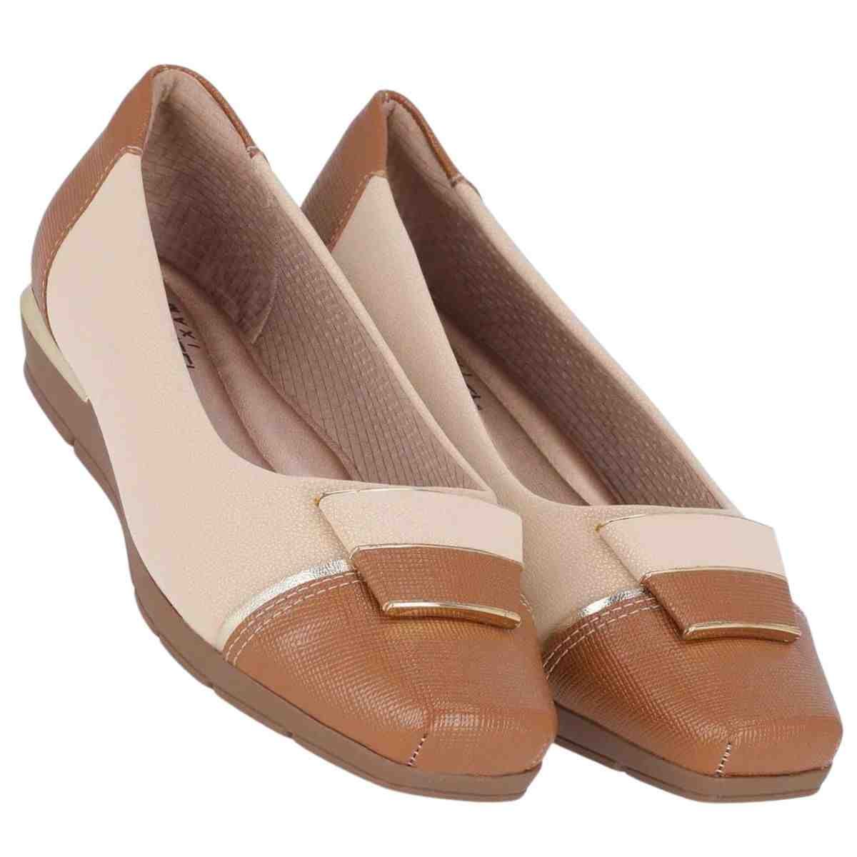Sapatilha Feminina Piccadilly Nude Mascavo Bege 7