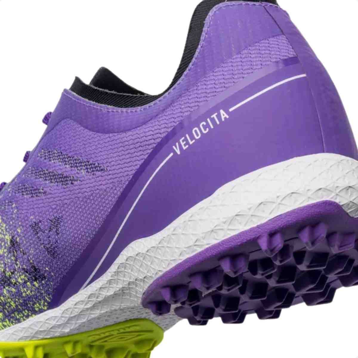Chuteira Society Masculina Umbro Velocita Decimo Premier Roxa Roxo 3