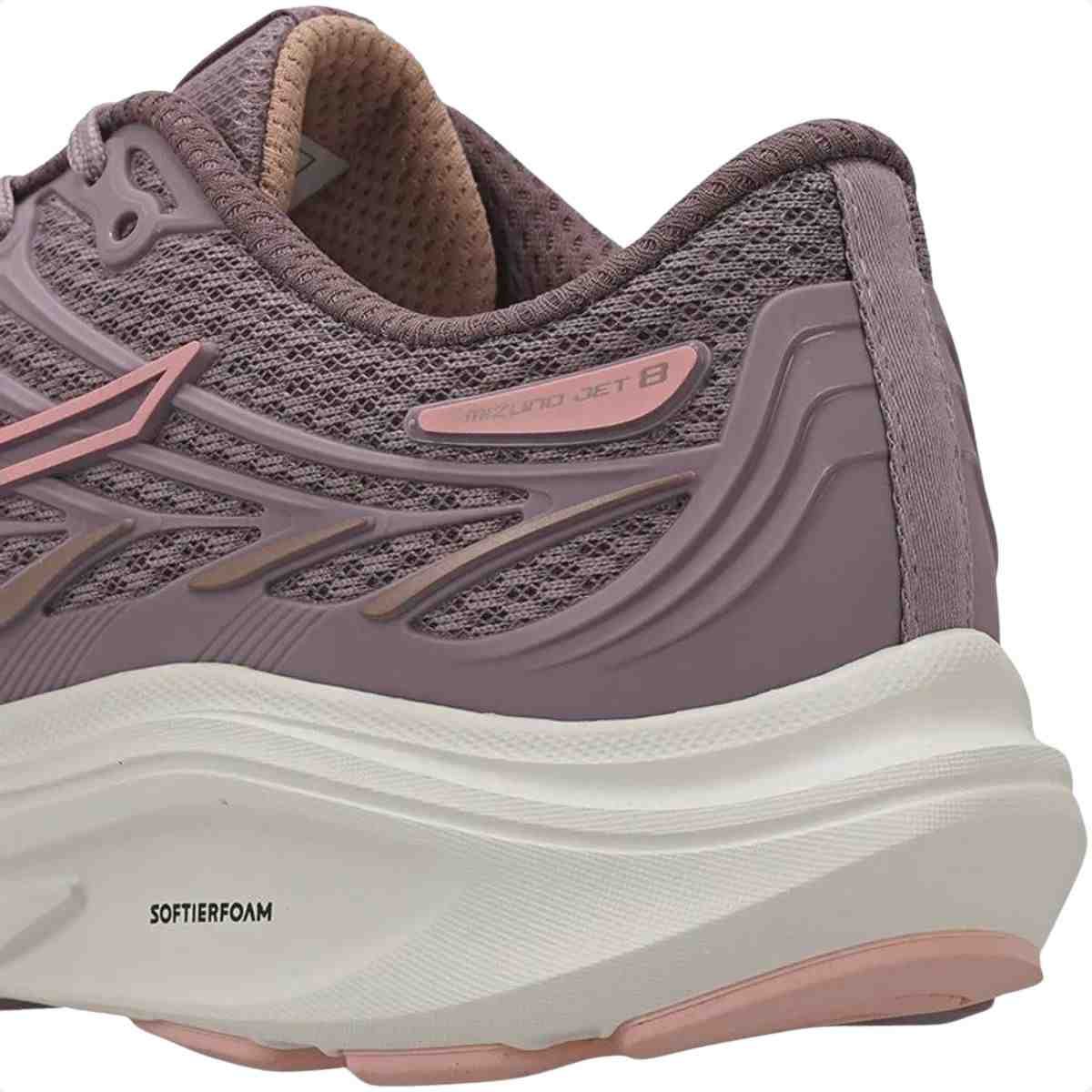 Tenis De Corrida Feminino Mizuno Jet 8 Lavanda Lavanda 3