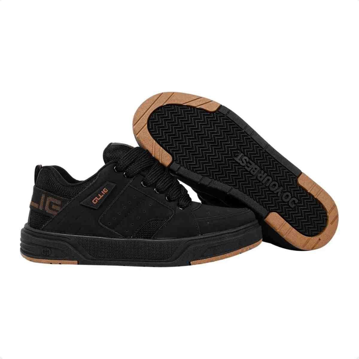 Tenis Street Masculino Ollie Nitro2 500 Preto Preto 6