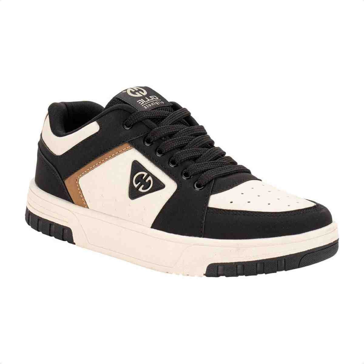 Tenis Street Masculino Ollie Volt 2 Bege Bege/Preto 2