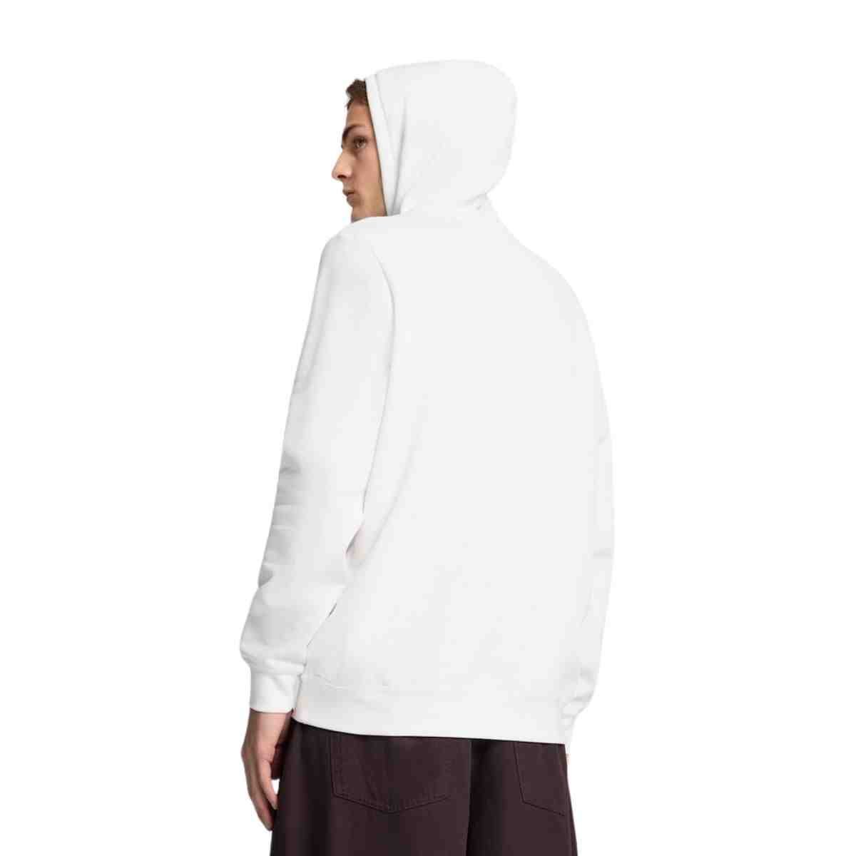 Jaqueta Masculina Moletom Puma Com Capuz Puma Essentials Small No.1 Logo Branca Branco 2