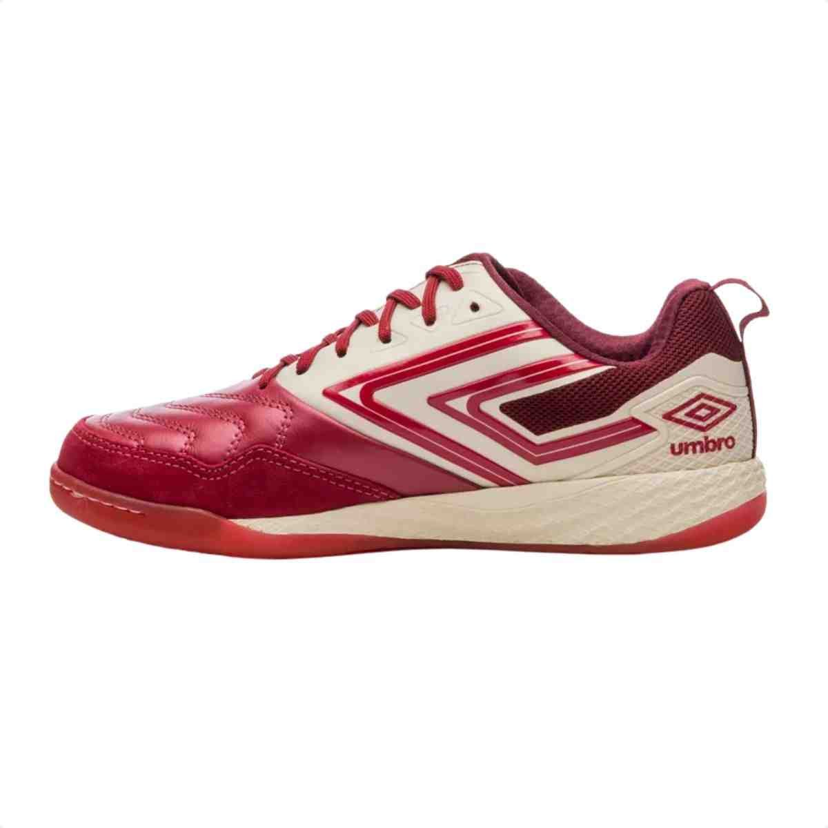 Chuteira Indoor Masculina Umbro Pro 5 Bump Vermelha Vermelho 5