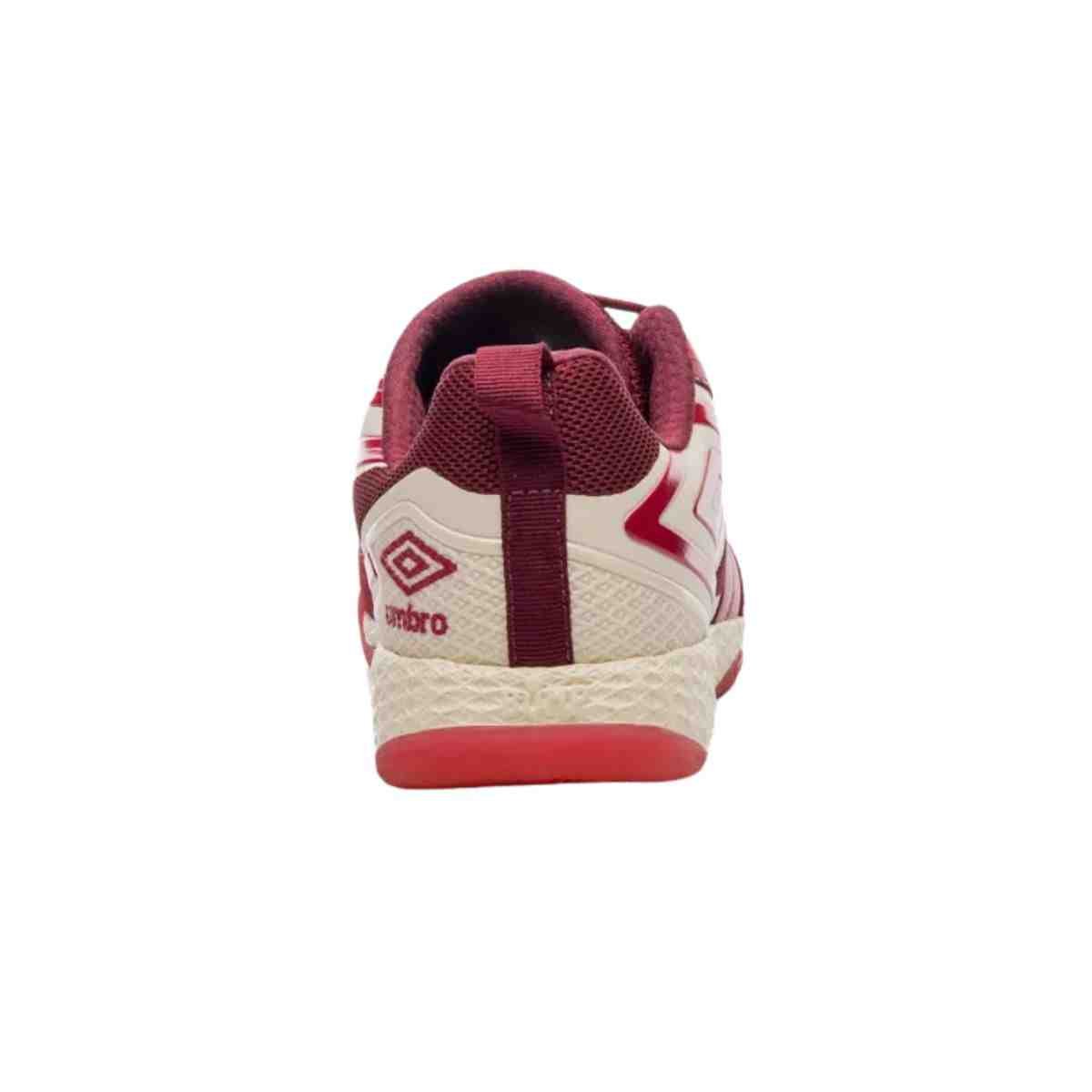 Chuteira Indoor Masculina Umbro Pro 5 Bump Vermelha Vermelho 4