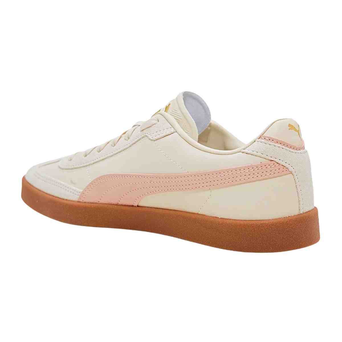 Tenis Casual Feminino Puma Club Ii Era Wns Branco Bege 4