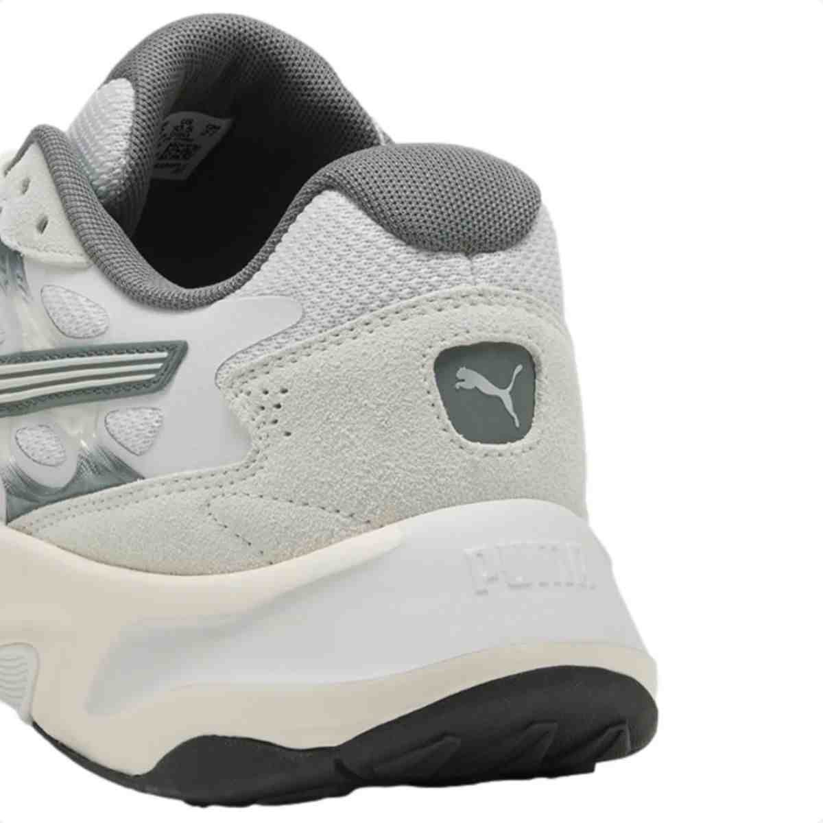 Tenis De Corrida Masculino Puma Insphere Branco Branco 3