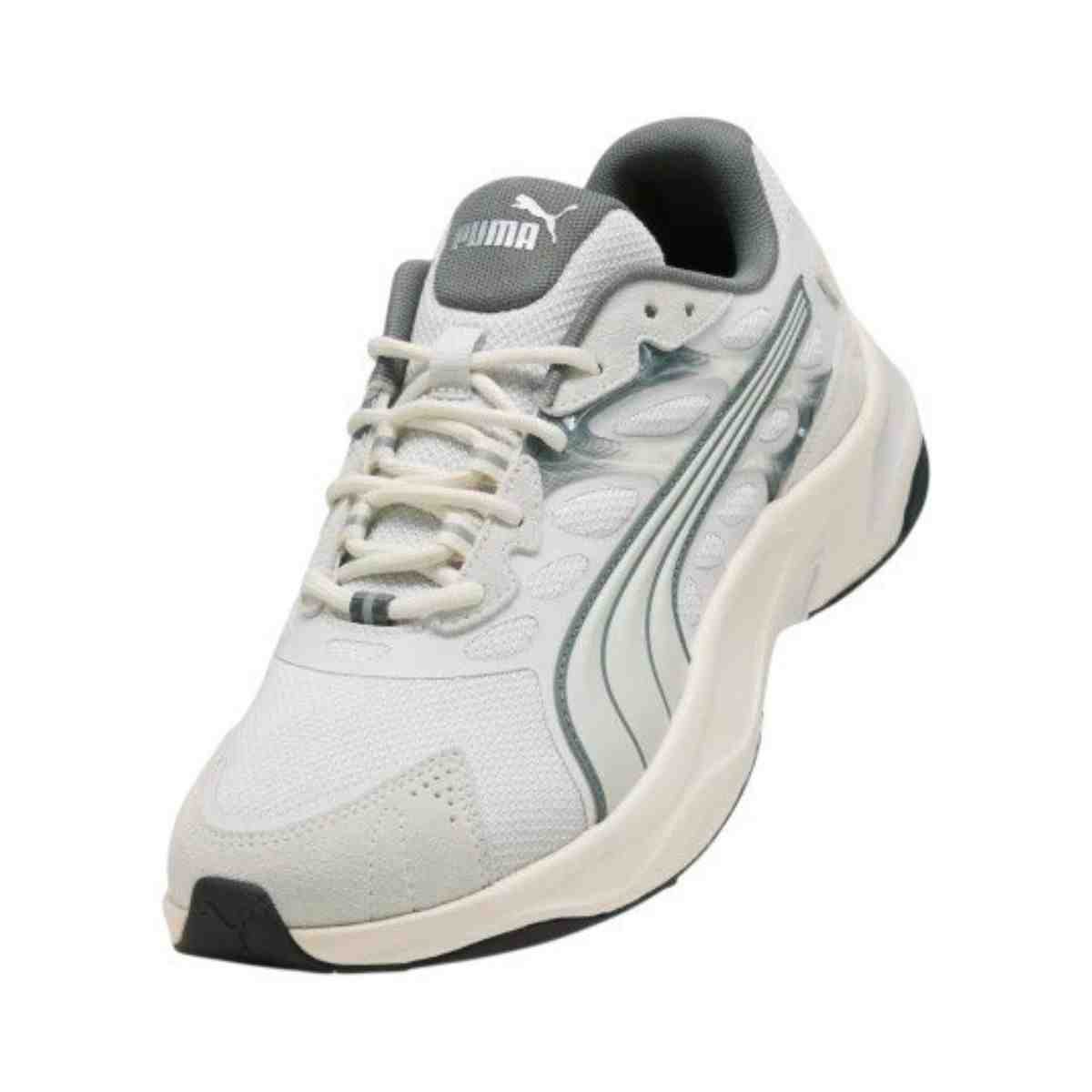 Tenis De Corrida Masculino Puma Insphere Branco Branco 4