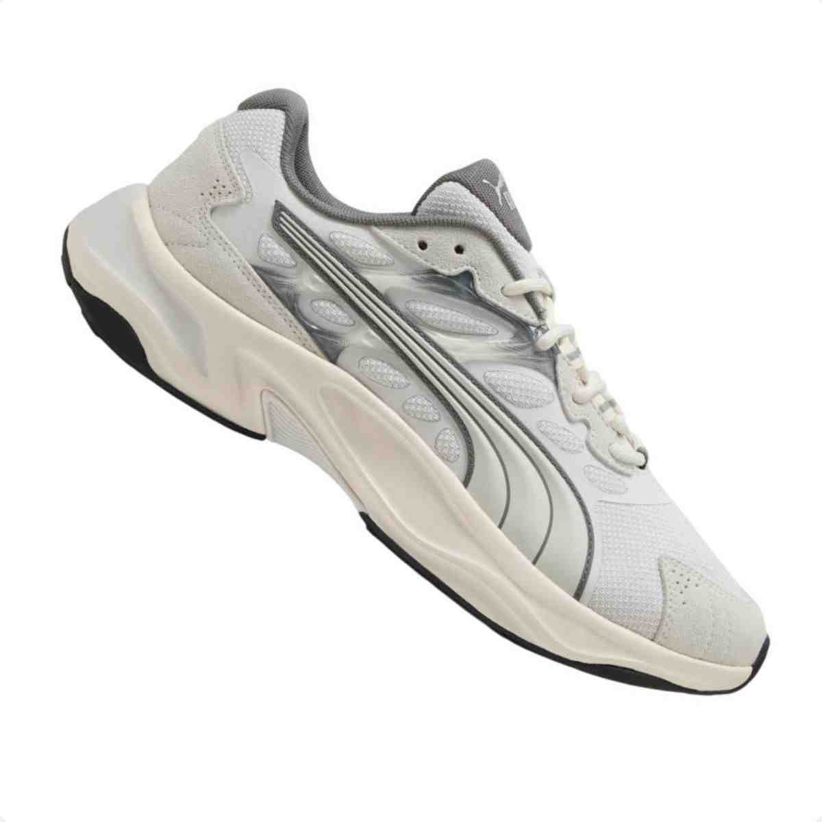 Tenis De Corrida Masculino Puma Insphere Branco Branco 6