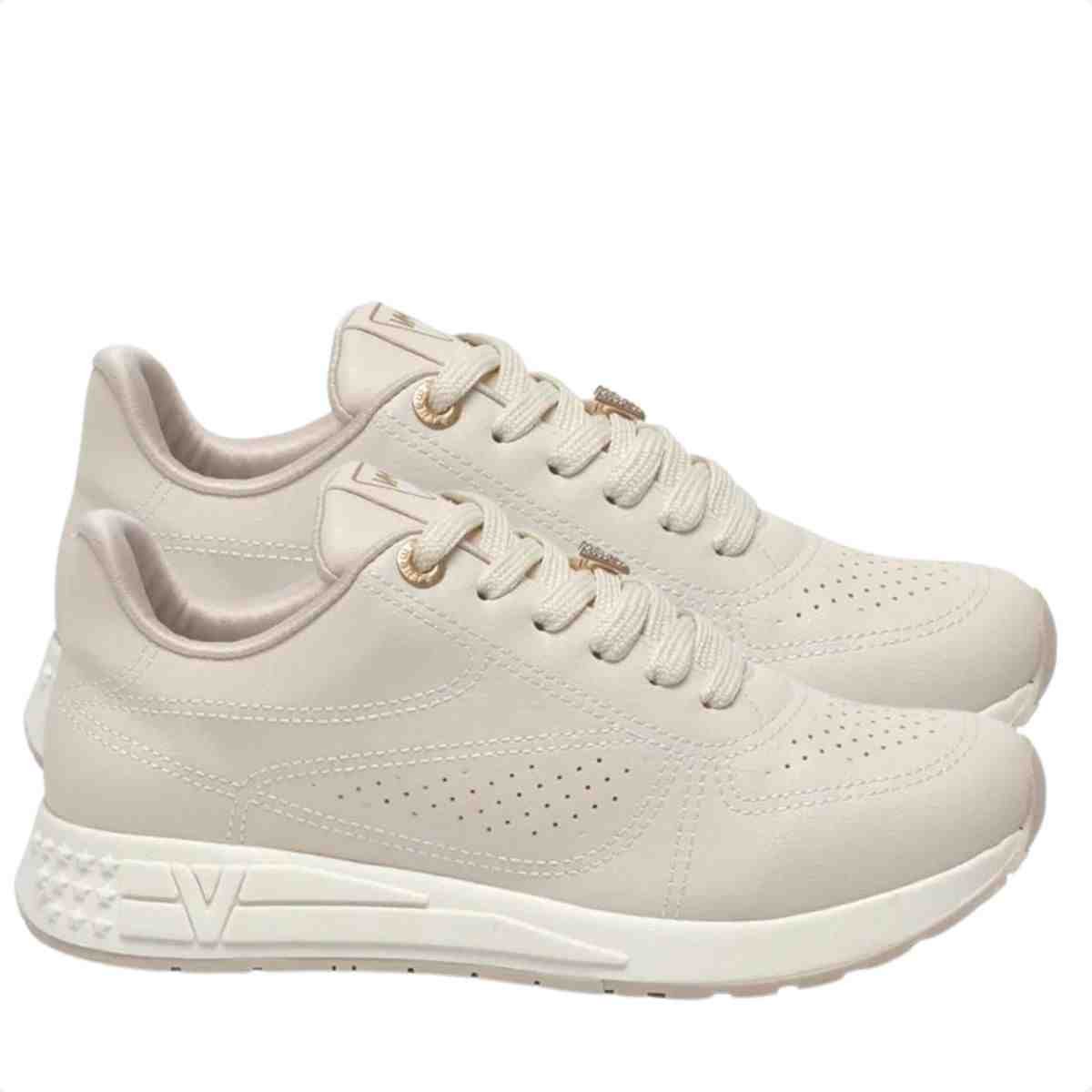 Tênis Casual Feminino Via Marte Branco Off White 4