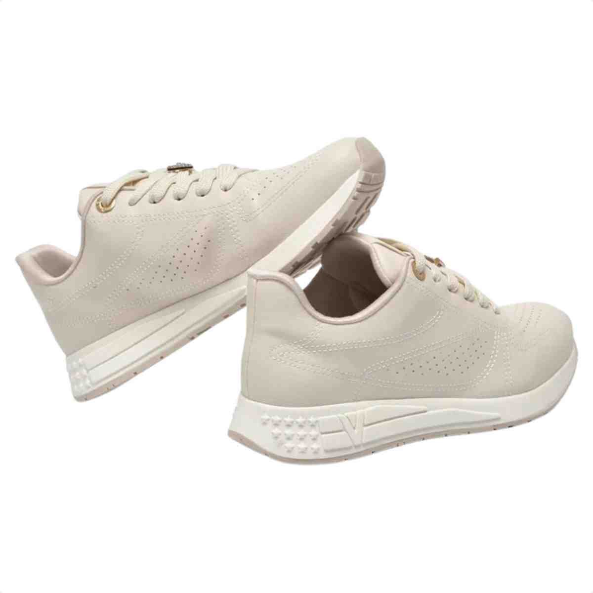 Tênis Casual Feminino Via Marte Branco Off White 5