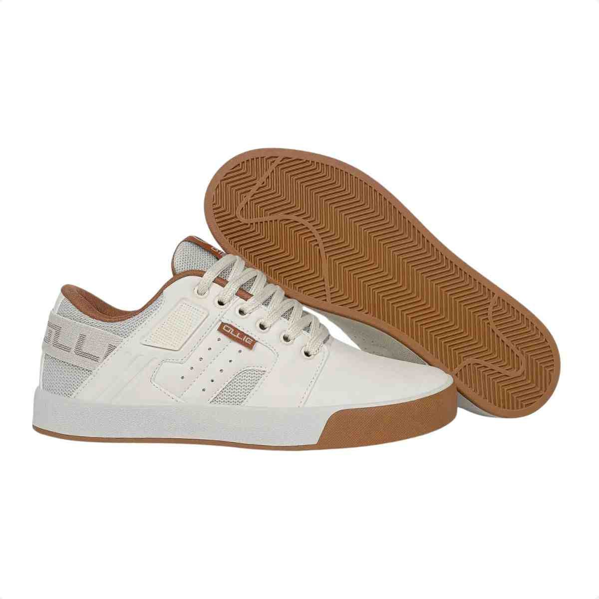 Tenis Street Masculino Ollie Neo3 Bege Branco 3