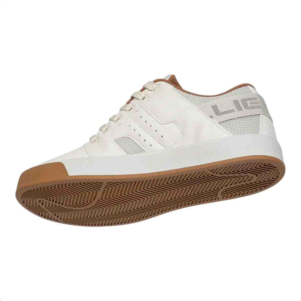 Tenis Street Masculino Ollie Neo3 Bege Branco 7