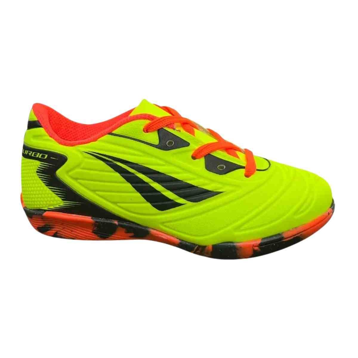 Chuteira Indoor Infantil Penalty Matis Turbo Kids Xxv Amarela