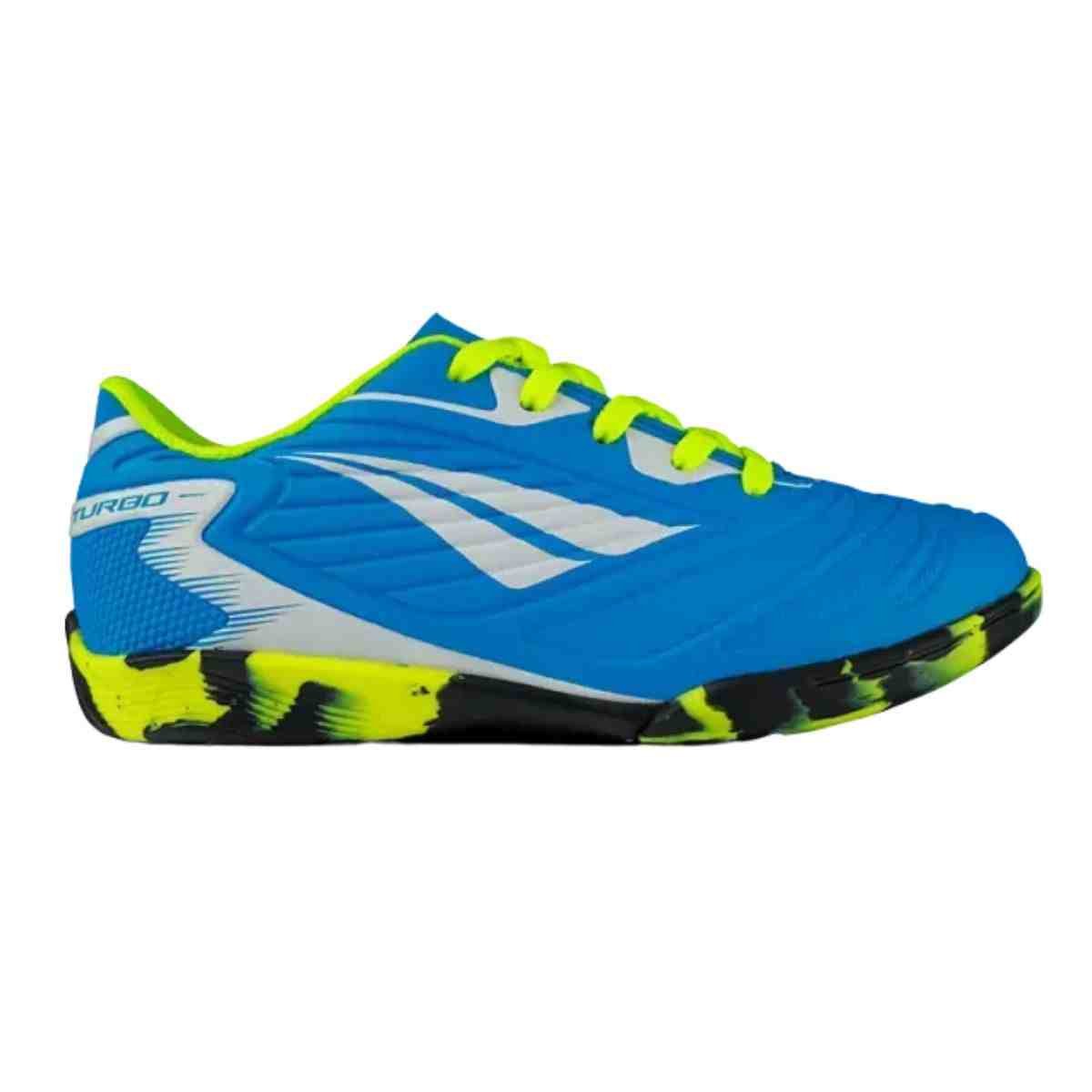 Chuteira Indoor Infantil Penalty Matis Turbo Kids Xxv Azul