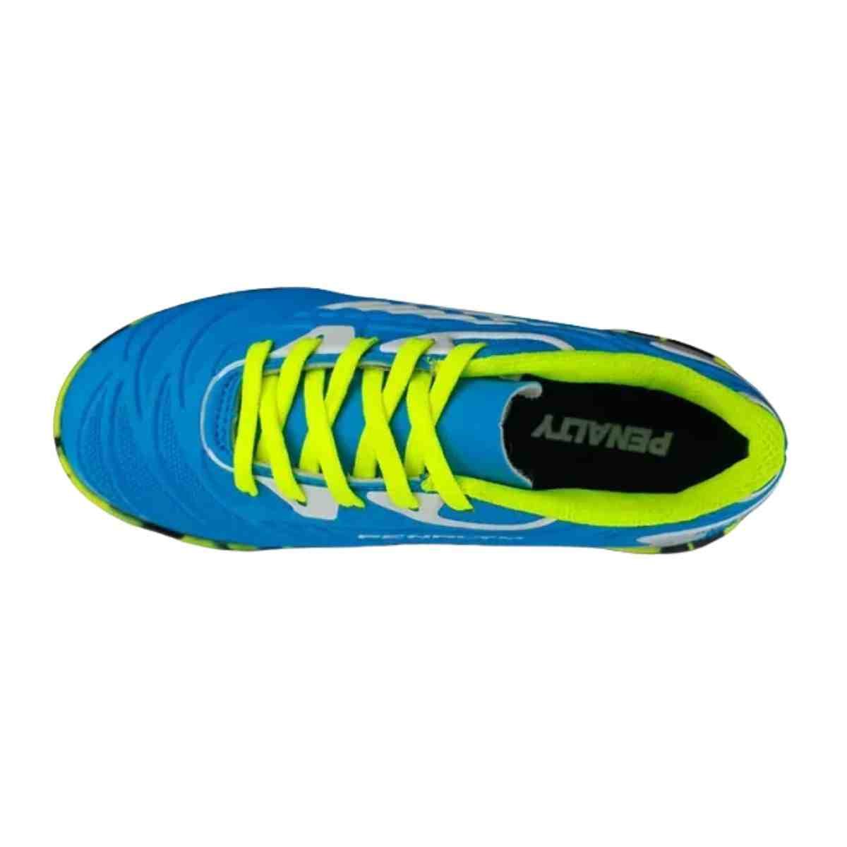 Chuteira Indoor Infantil Penalty Matis Turbo Kids Xxv Azul Azul 2