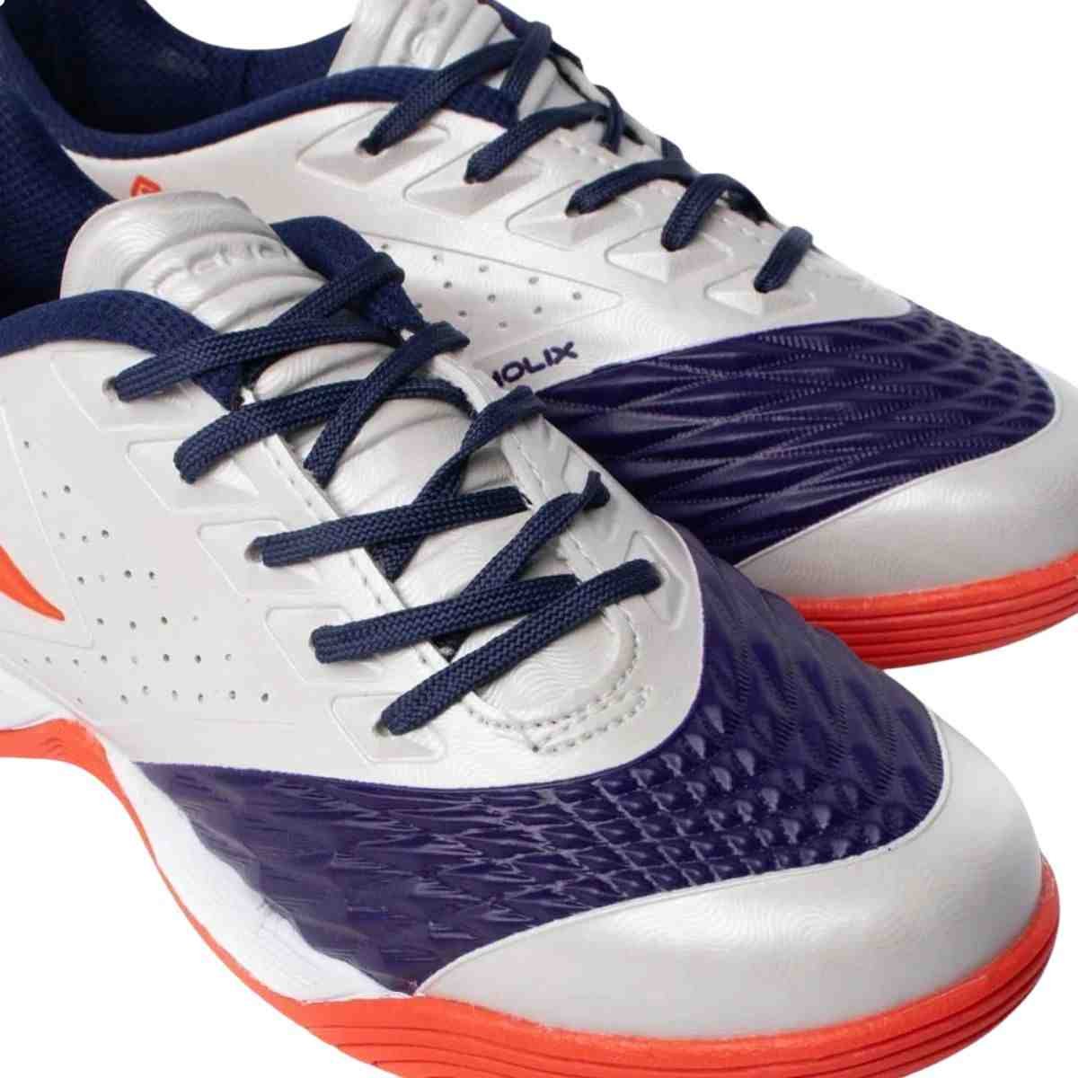 Chuteira Indoor Infantil Penalty Max 200 Kids Branca E Vermelha Branco 2