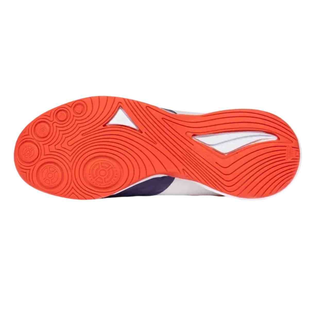 Chuteira Indoor Infantil Penalty Max 200 Kids Branca E Vermelha Branco 6