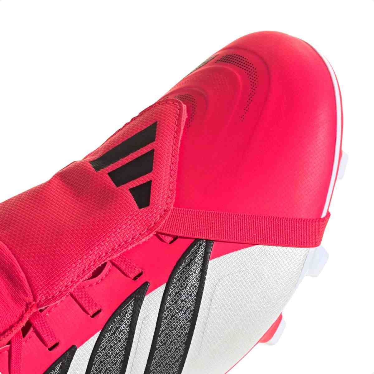 Chuteira Campo Masculino Adidas Predator Clb Branco Com Rosa Branco/Rosa 3