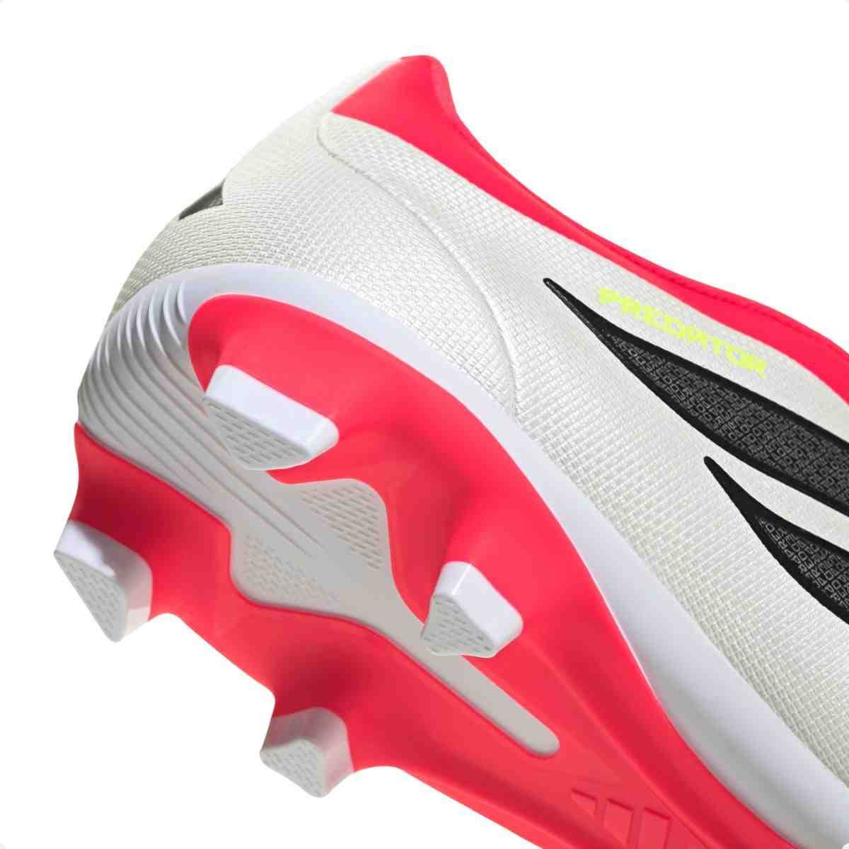 Chuteira Campo Masculino Adidas Predator Clb Branco Com Rosa Branco/Rosa 7