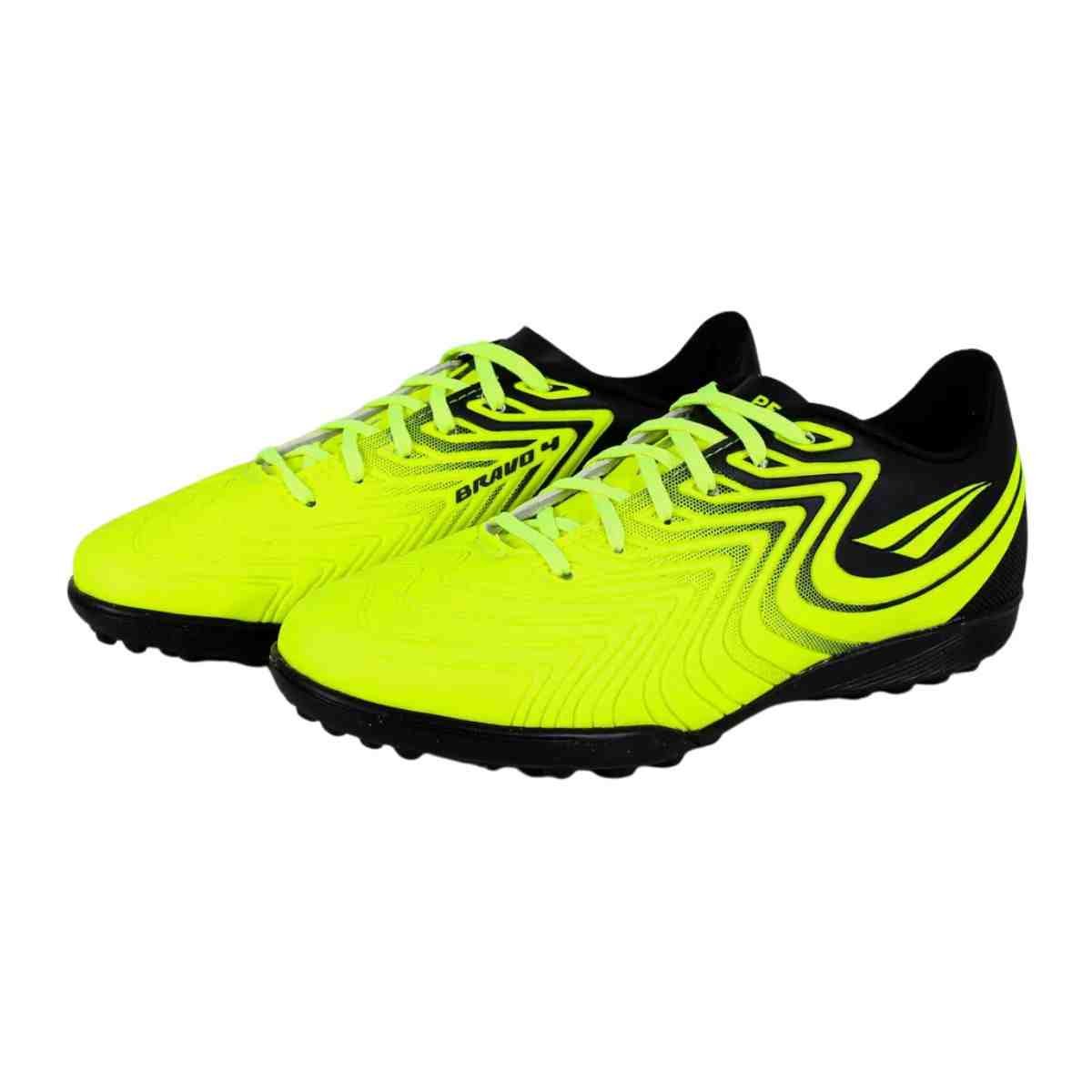 Chuteira Society Masculina Penalty Bravo Y-4 Amarela Verde/Preto 5