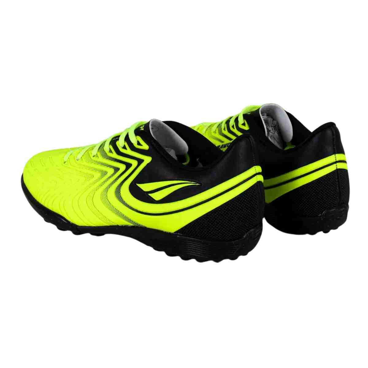 Chuteira Society Masculina Penalty Bravo Y-4 Amarela Verde/Preto 6