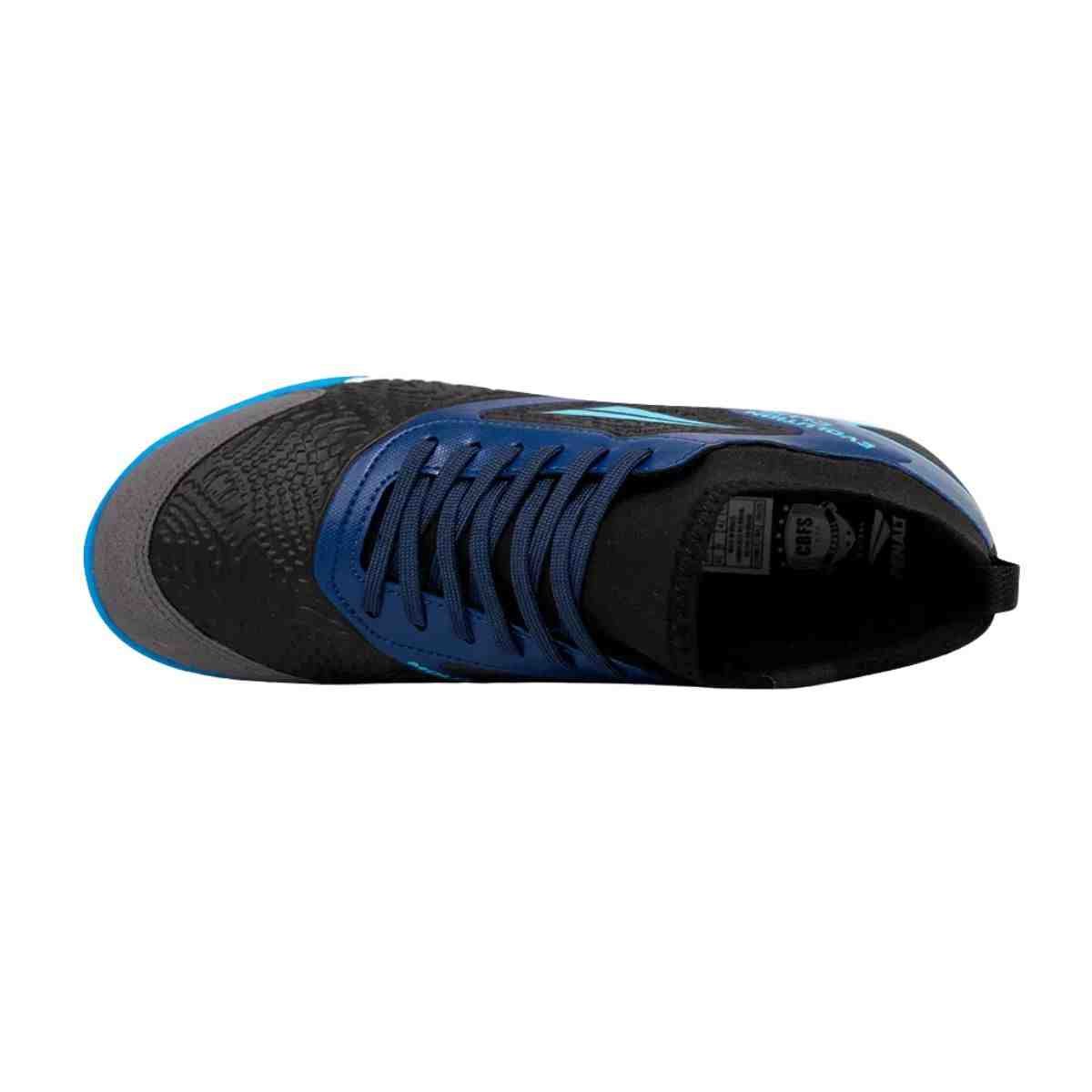Chuteira Indoor Masculina Penalty Evolution Club Azul Preto/Azul 3