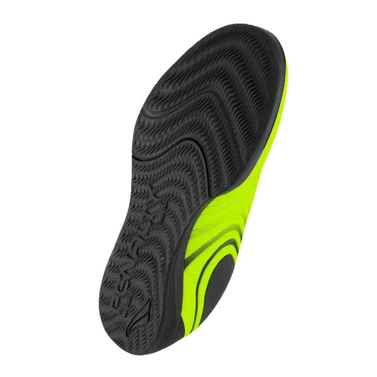 Chuteira Indoor Masculna Penalty Bravo Amarela Verde 4