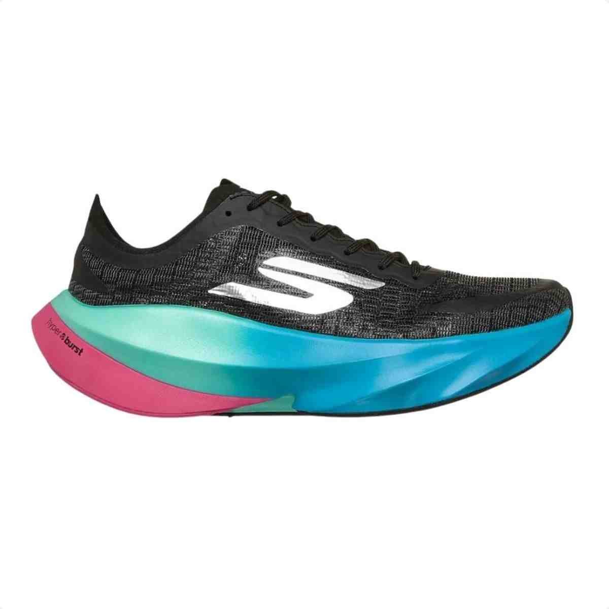 Tenis De Corrida Masculino Skechers Skx Aero Tempo Multicolor