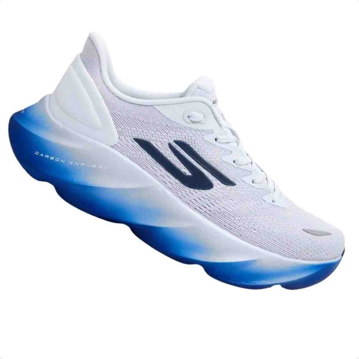 Tenis De Corrida Masculino Skechers Skx Aero Burst Azul Claro Azul 7