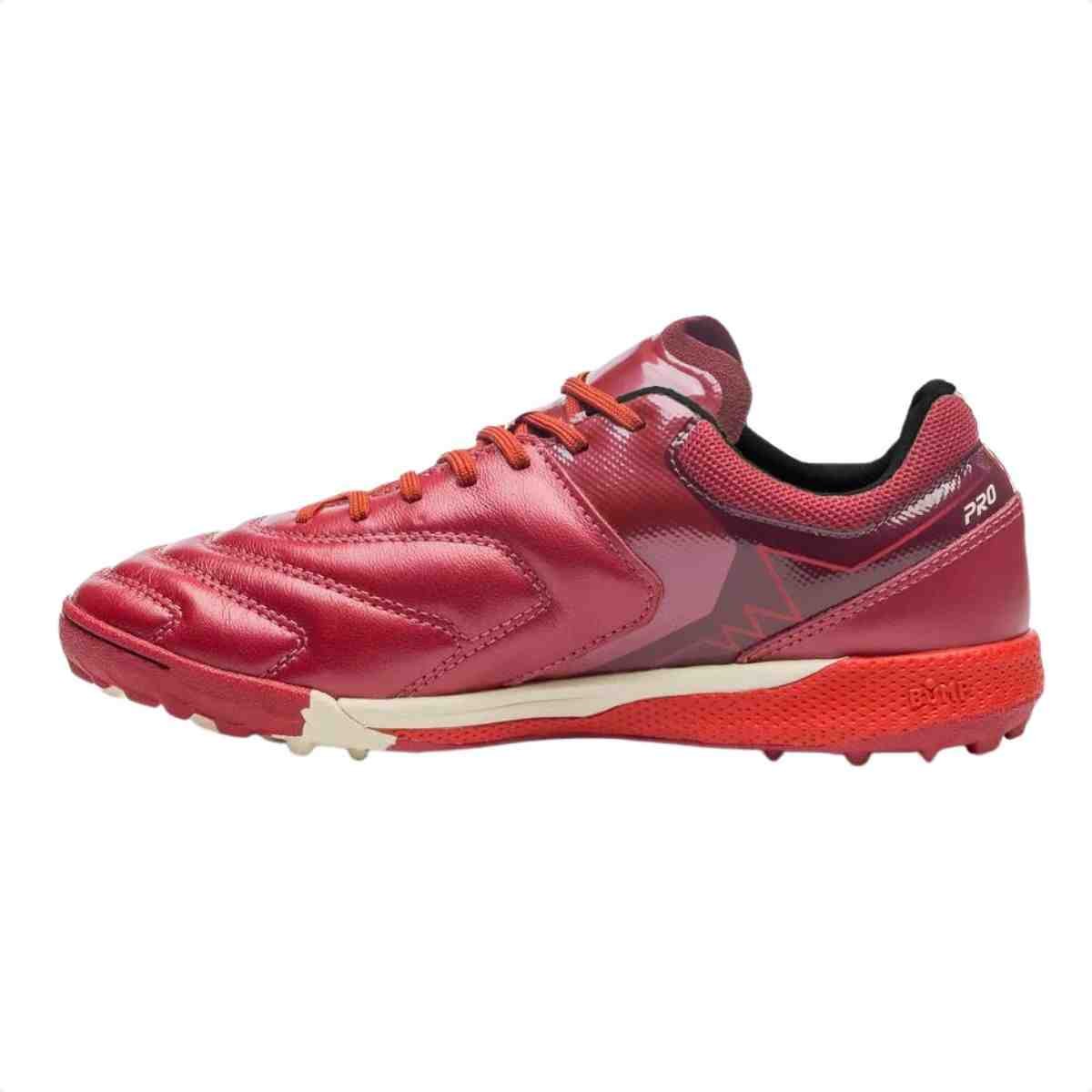 Chuteira Society Masculino Umbro Adamant Master Class Pro Bump Vinho Vermelho 5