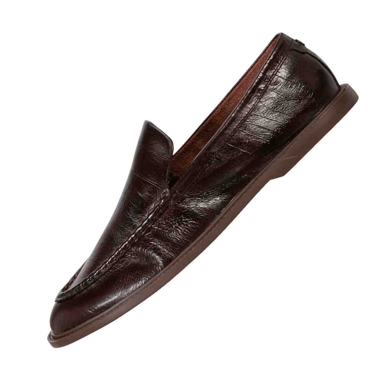 Sapato Feminino Mocassim Capodarte Marrom Marrom 7