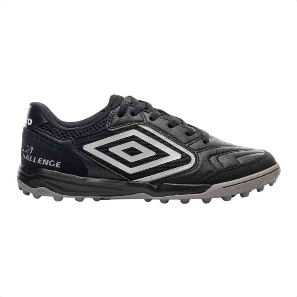 Chuteira Society Masculina Umbro Pro Challenge Uptake Preta