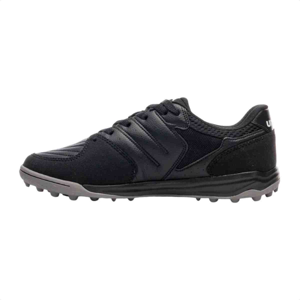 Chuteira Society Masculina Umbro Pro Challenge Uptake Preta Preto 5