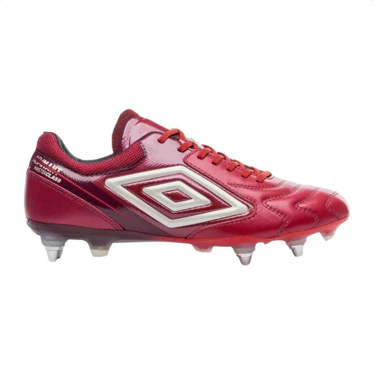 Chuteira Campo Masculino Umbro Adamant Master Class Pro Sg Vinho