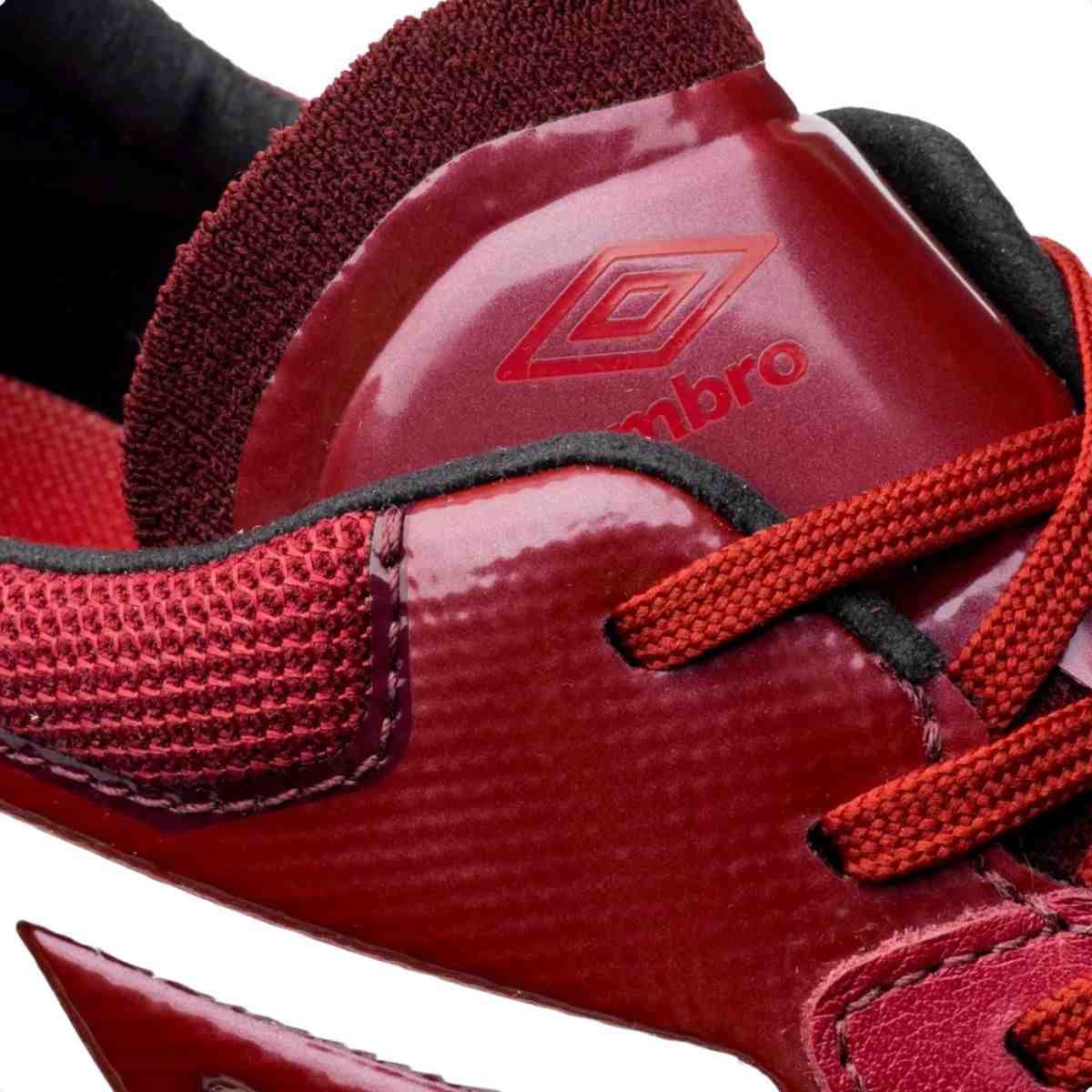 Chuteira Campo Masculino Umbro Adamant Master Class Pro Sg Vinho Vermelho 3