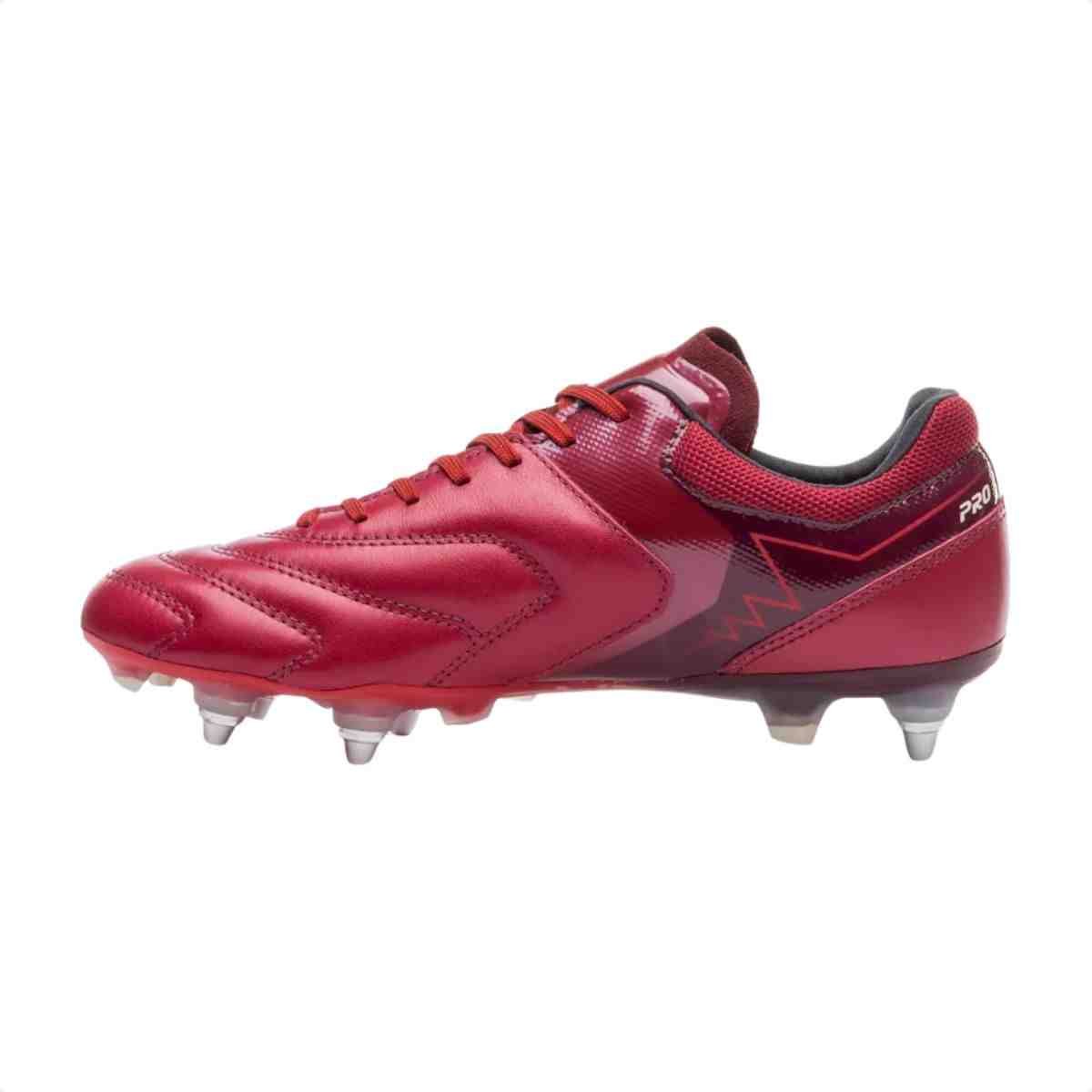 Chuteira Campo Masculino Umbro Adamant Master Class Pro Sg Vinho Vermelho 5