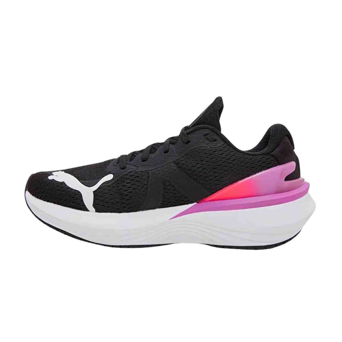 Tenis De Corrida Feminino Puma Scend Pro 2 Preto Com Rosa Preto 4
