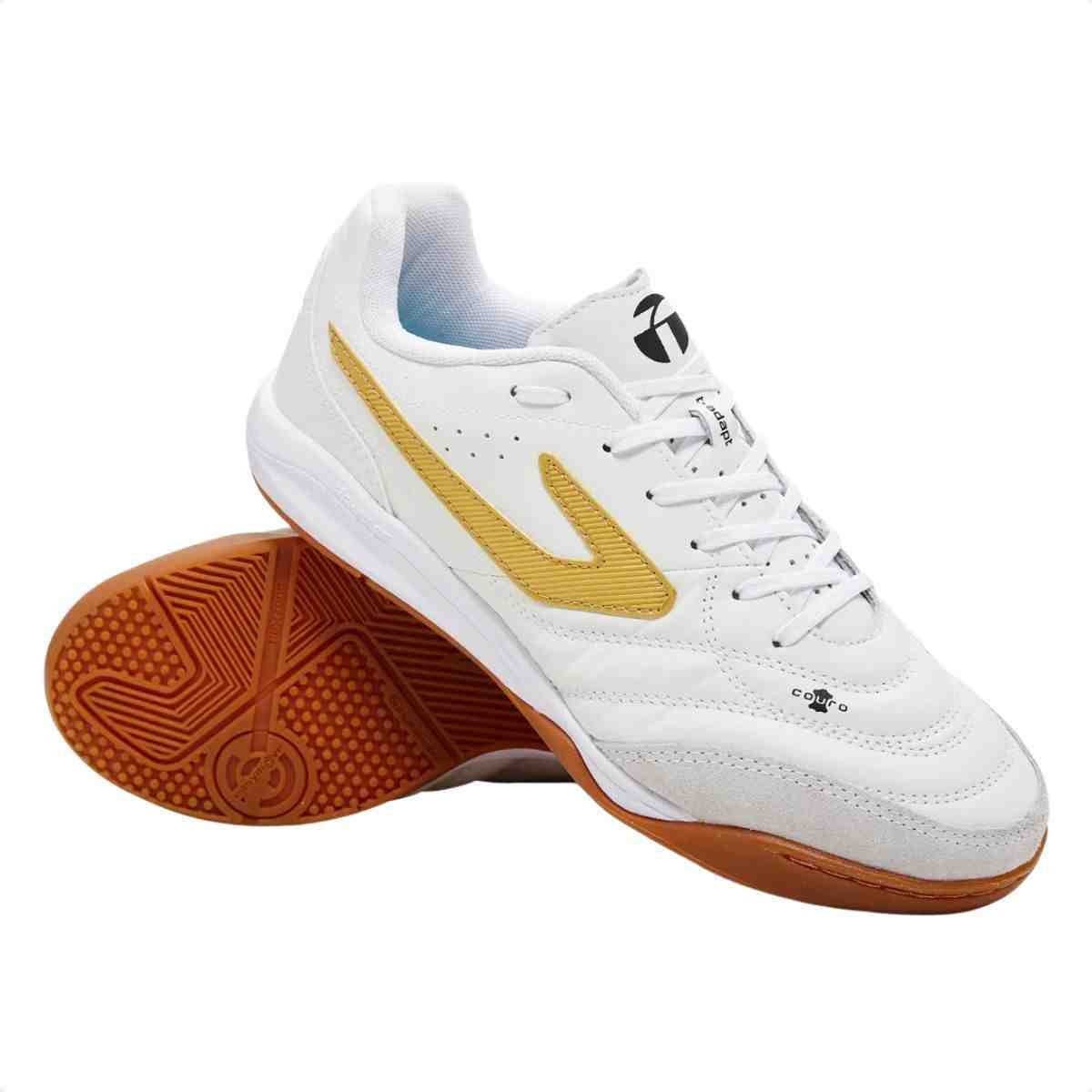 Chuteira Indoor Masculino Topper Maestro Pro Vi Branca Branco 2