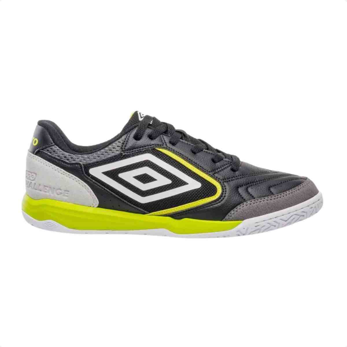 Chuteira Indoor Masculino Umbro Pro Challenge Uptake Preto