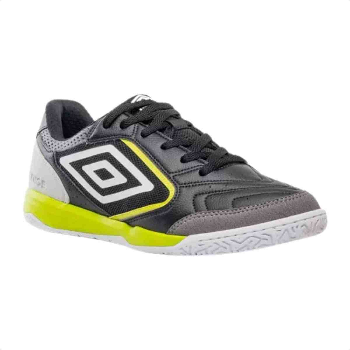 Chuteira Indoor Masculino Umbro Pro Challenge Uptake Preto Preto 2