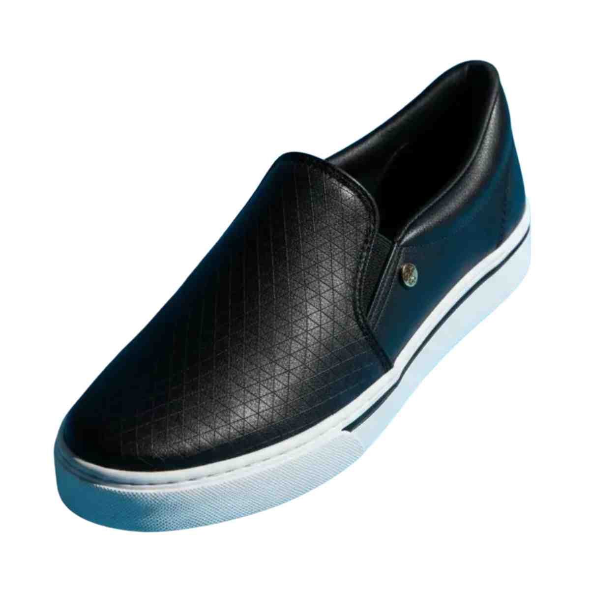 Tênis Feminino Via Marte Em Napa Preto Preto 7