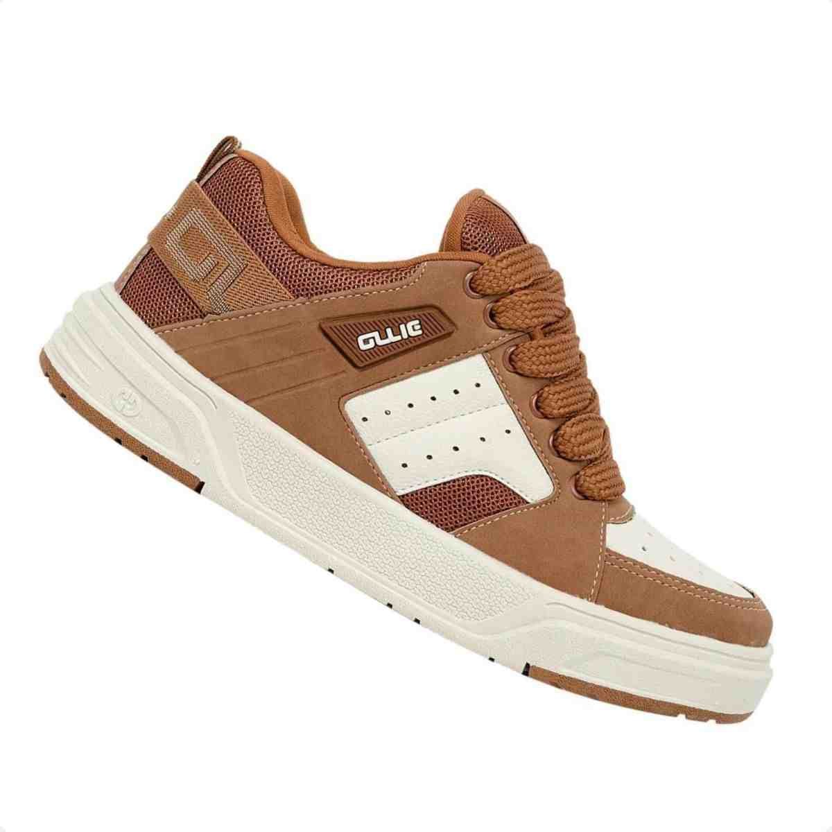 Tenis Street Masculino Ollie Nitro 2 Marrom Marrom 6
