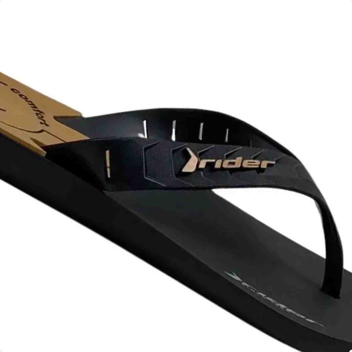 Chinelo Dedo Masculino Rider Street Duo Sport Preto Preto 6