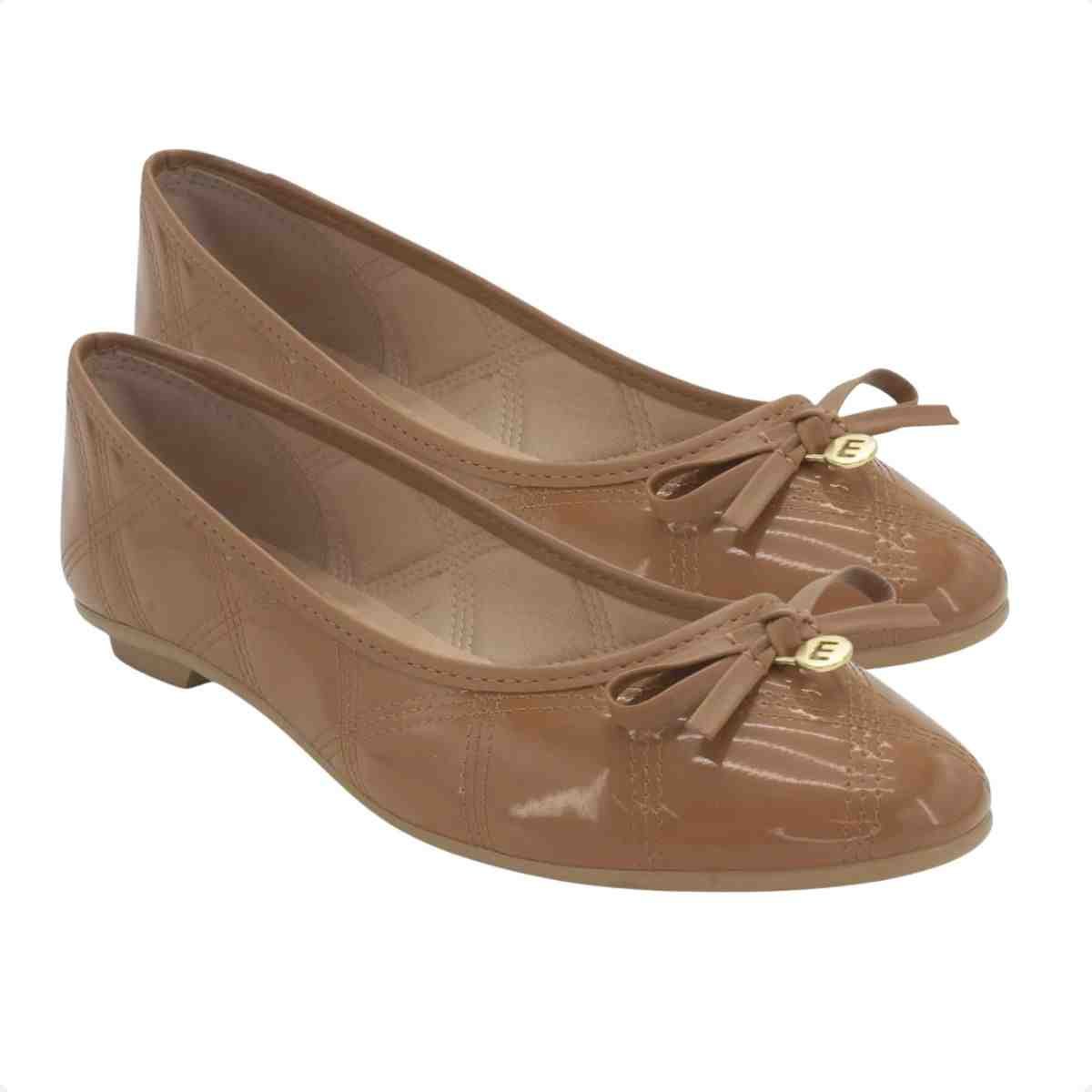 Sapatilha Feminina Moleca Camel Marrom 2