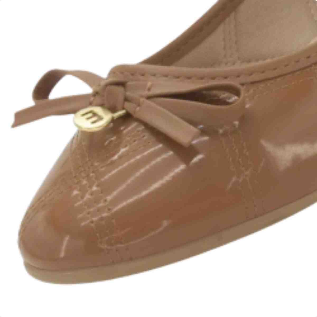 Sapatilha Feminina Moleca Camel Marrom 4