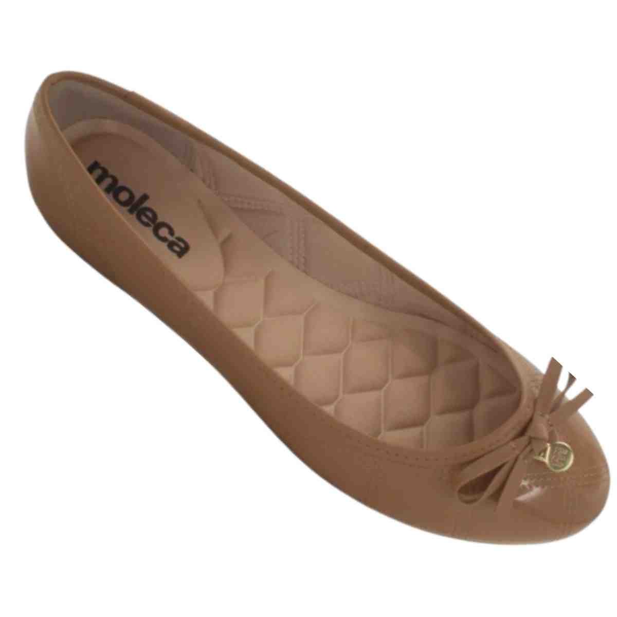 Sapatilha Feminina Moleca Camel Marrom 6