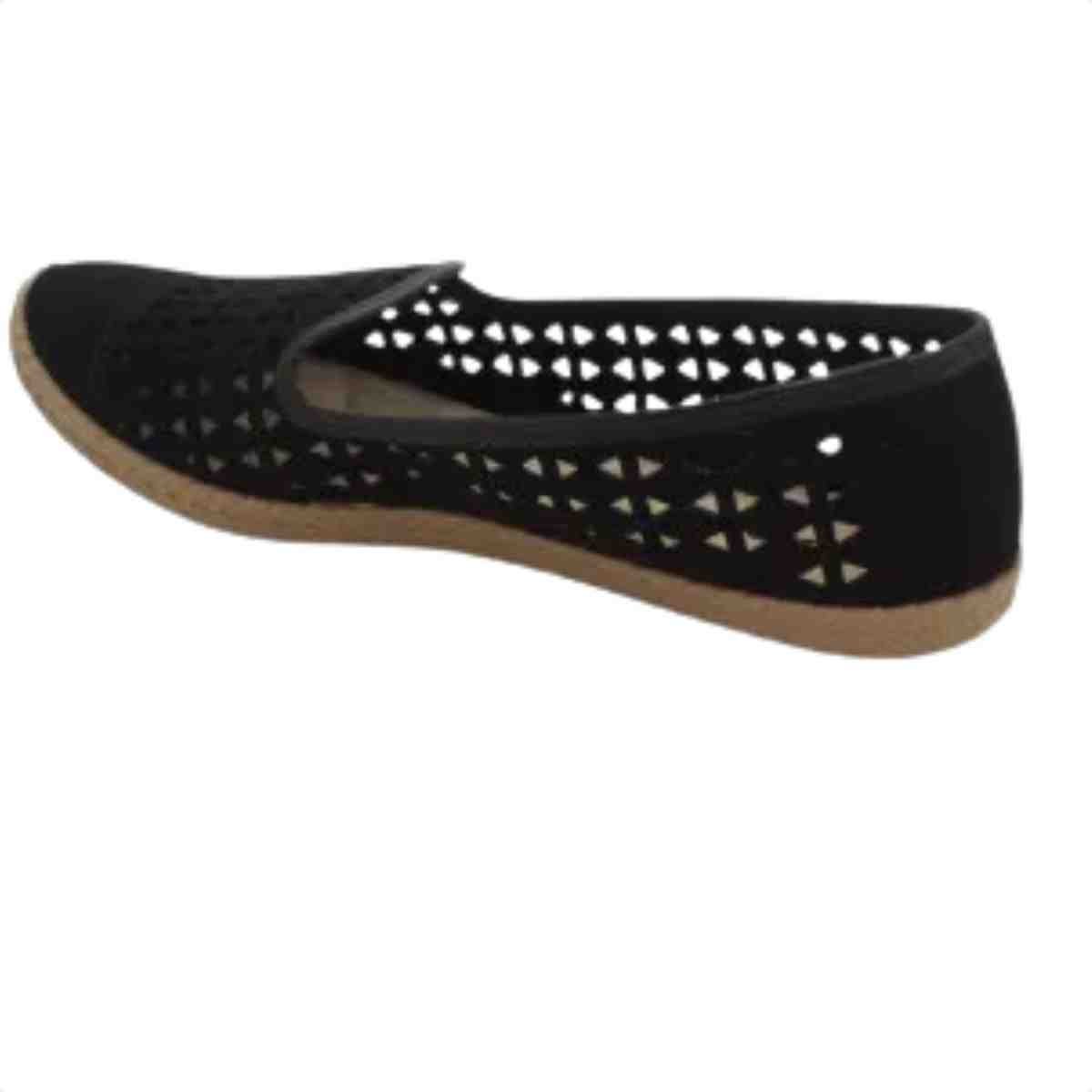 Sapatilha Femimina Alpargata Moleca Preta Preto 4