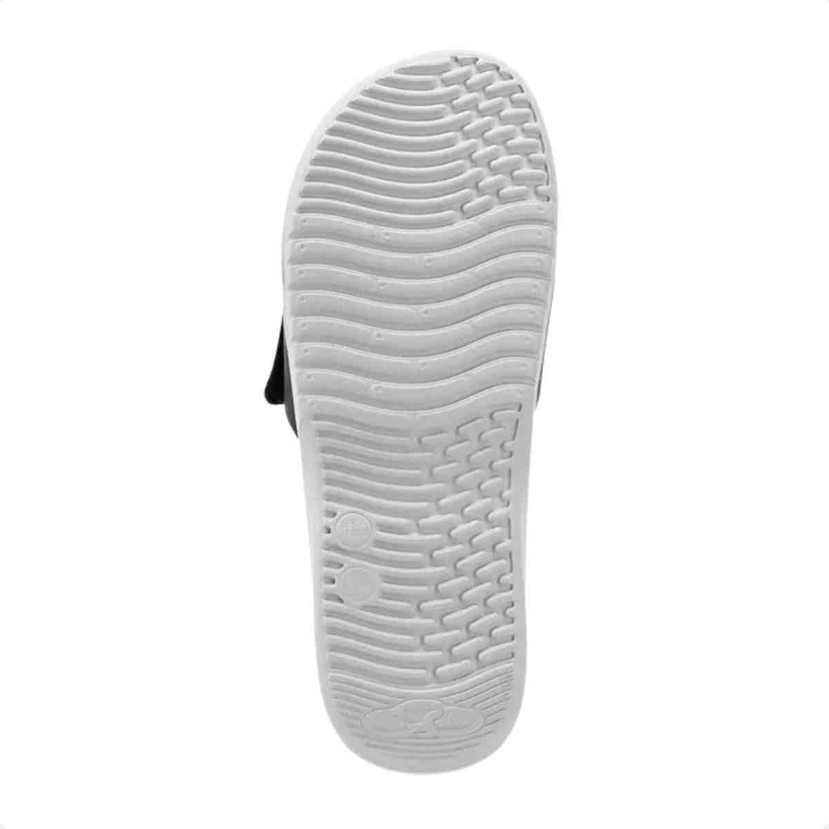 Chinelo Slide Masculino Olympikus Melbourne 2 Branco E Preto Preto 6