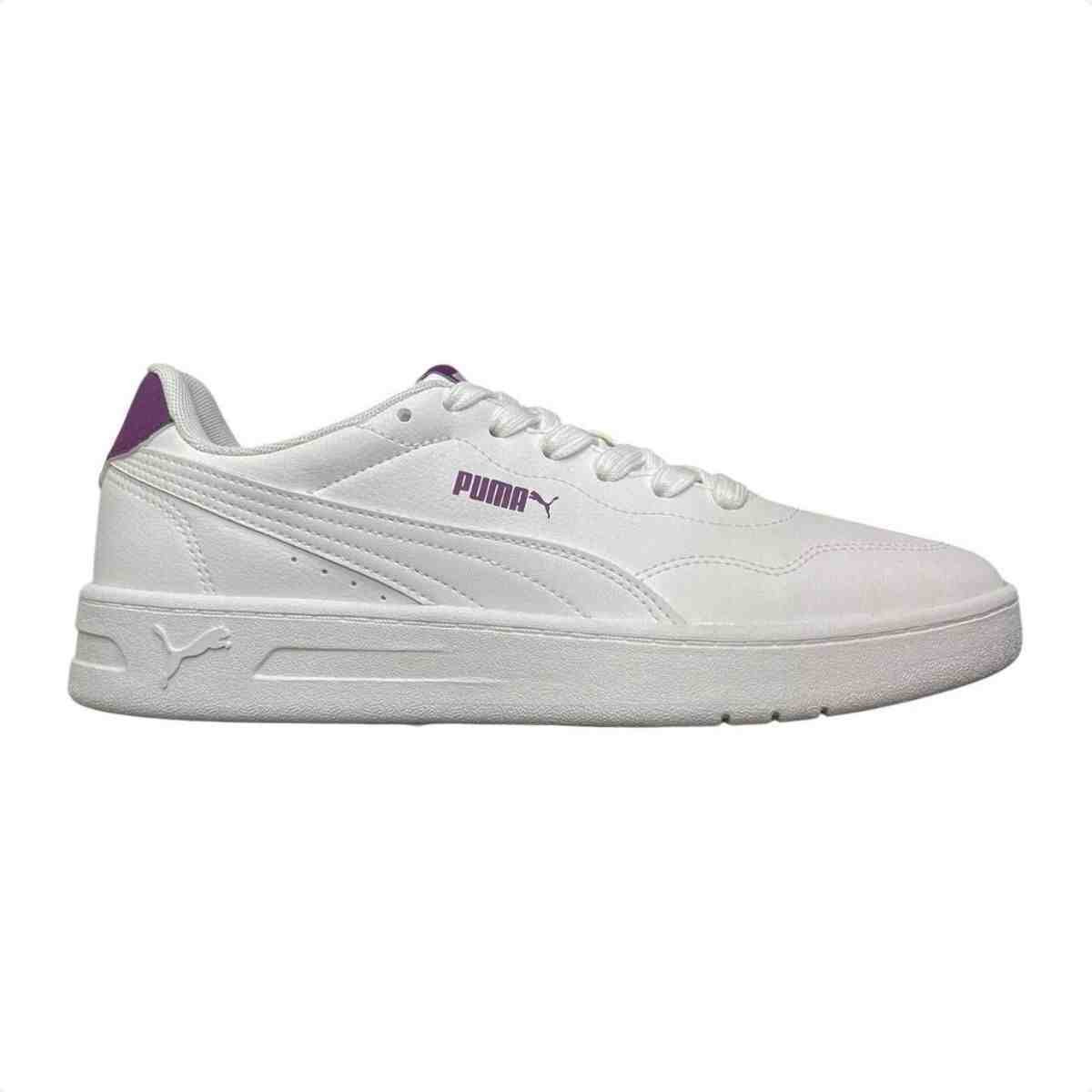 Tenis Casual Feminino Puma Court Lally Bdp Branco